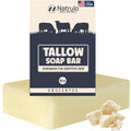 Indulge in Nourishing Moisture with Our Unscented Beef Tallow Soap Bar – All Natural, Grass Fed, Handcrafted for Sensitive Skin