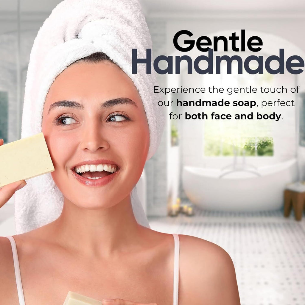 Indulge in Nourishing Moisture with Our Unscented Beef Tallow Soap Bar – All Natural, Grass Fed, Handcrafted for Sensitive Skin